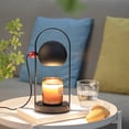 thumbnail image 2 of <p>Candle Warmer Lamp, Iron 110-220V Dimmable GU10 Candle Warmer Table Lamp Diffuse Aroma  For Home</p>, 2 of 7