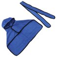 thumbnail image 4 of Hooded Pet Towel Bathrobe, Multipurpose Quick Drying Machine Washable Dog Towel Blue With Hand Pockets For Bathing XS,S,M,L,XL, 4 of 8