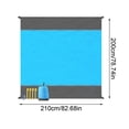 thumbnail image 3 of Beach Blanket Outdoor Picnic Blanket Large Sand Water Proof Beach Mat, 3 of 5