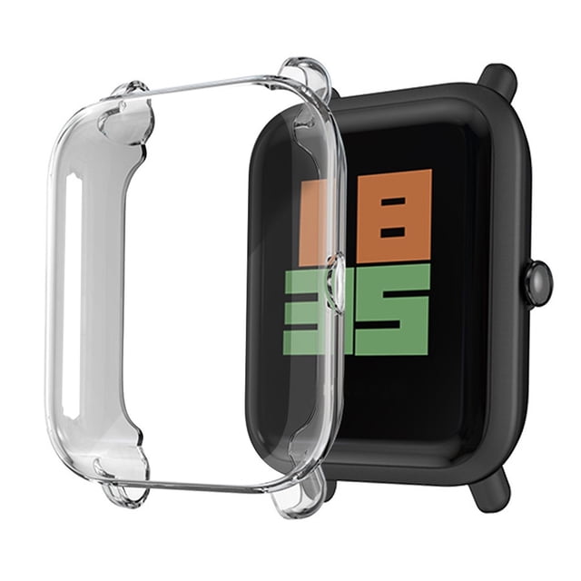 EGNMCR Soft TPU Case Cover Protector For Amazfit Youth/Lite the holder