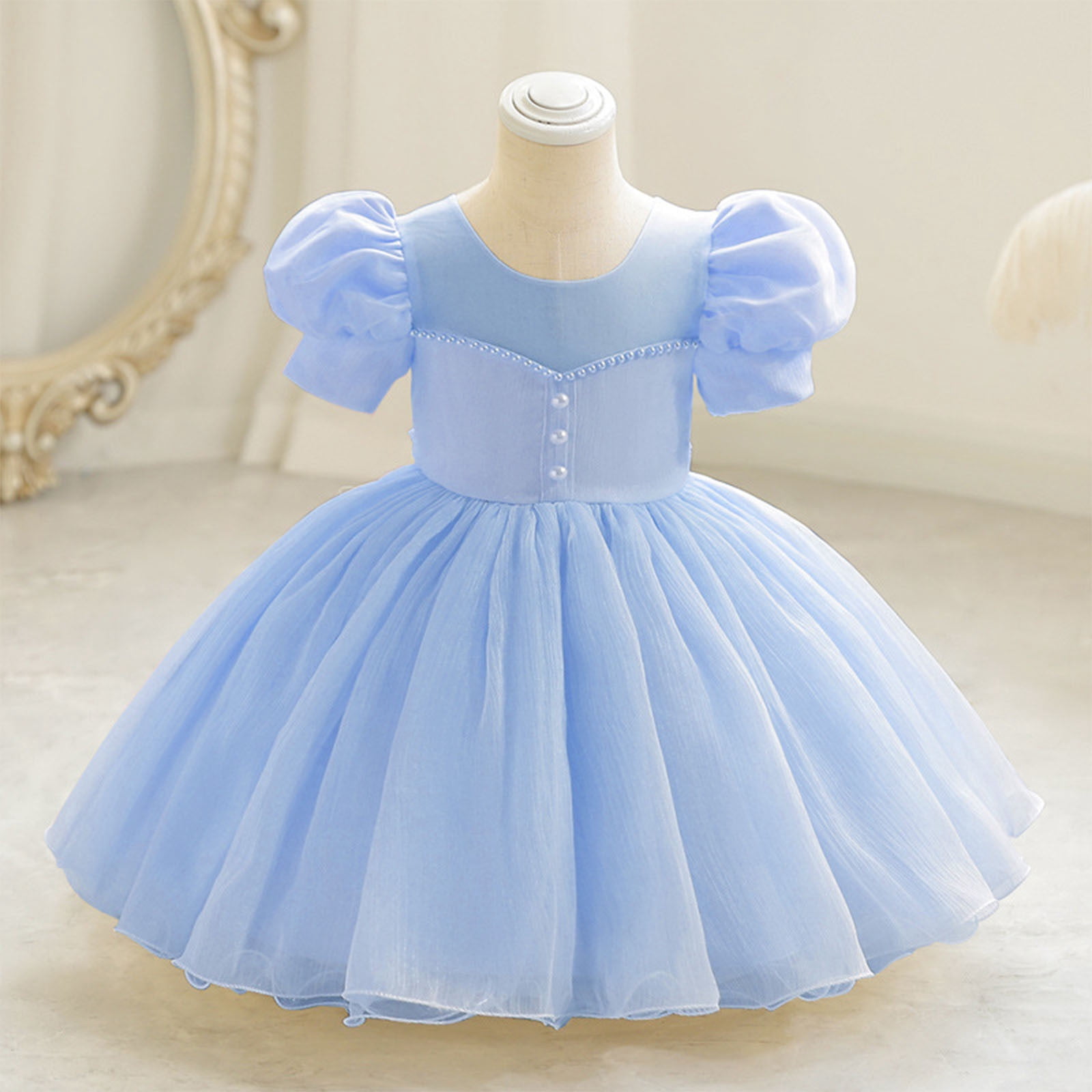 LOVZFMLL Year Christmas Princess Long Dress European And Kid's Multiple Styles Printing Theme