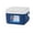 Blue, variant on The Great Outdoors,Portable Cooler Insulated Box Leak Proof Outdoor Hard Cooler Keeps Ice for Up to 3 Days Great for Beach Camping Tailgating Sports More