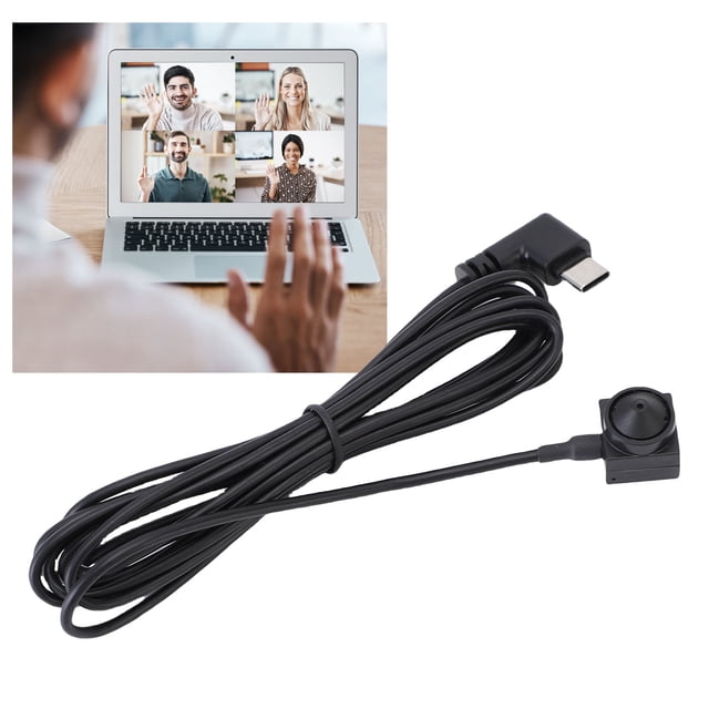 USB Center Webcam, 1/4in CMOS Fixed Focus Type-c Interface Intelligent Sensitization Center Screen Webcam for Outdoor Live Streaming 2MP,5MP,8MP