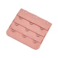 thumbnail image 1 of stanreset Extension Strap Bra Extender Buckle 3 Hook Women Accessories Practical Elastic Multicolor Clips Tight 3 Rows Underwear bright pink, 1 of 6