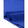 thumbnail image 5 of INSPIRE CHIC Robe de Bureau Élégante pour Femme à Col Rond, Manches Cap, Ceinturée, Robe Fourreau de Travail Bleu Royal G, 5 of 5