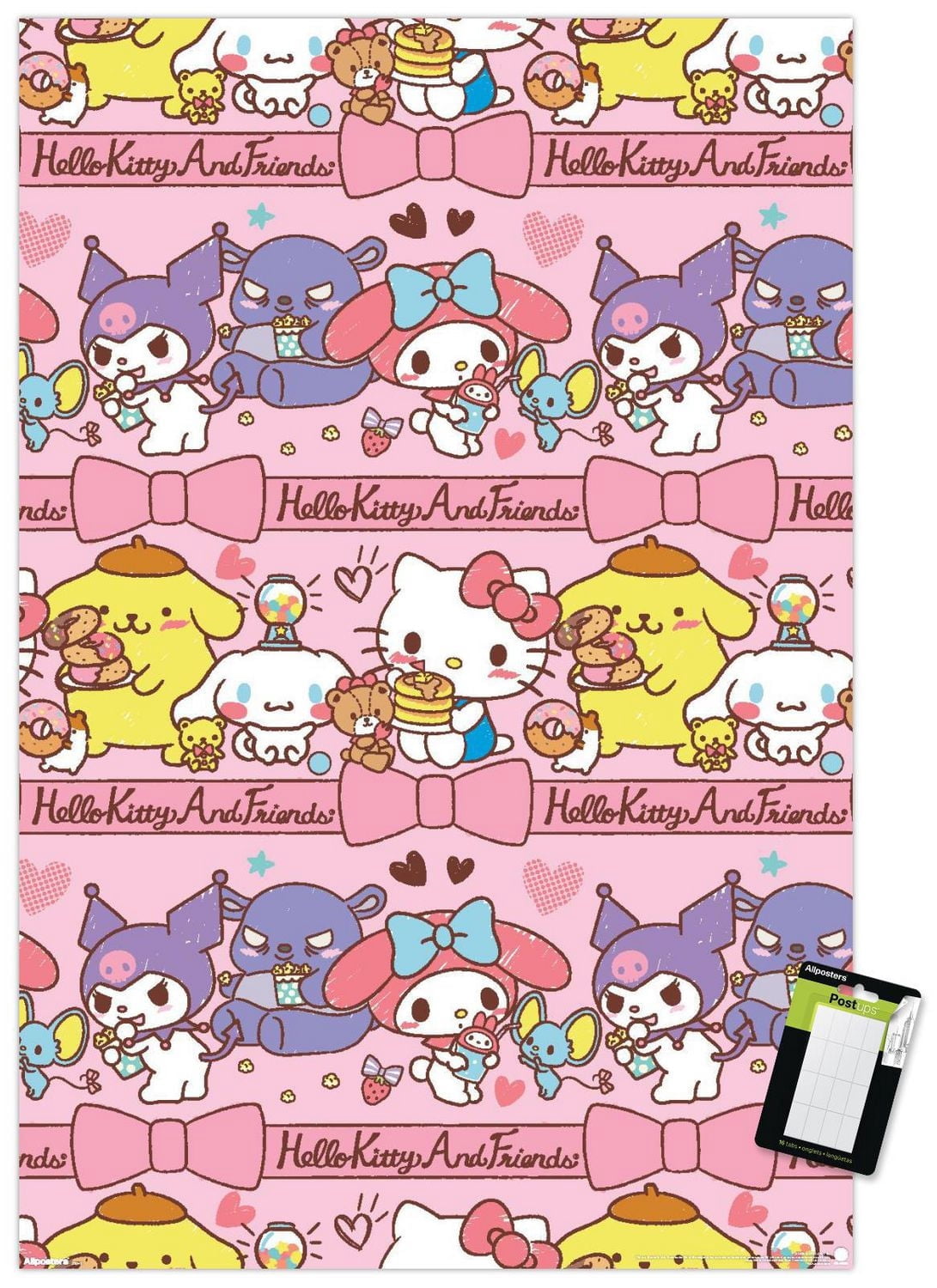 Hello Kitty et ses amis : 25 heures de goûter - Collage