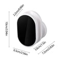 thumbnail image 3 of EGNMCR Bathroom Accessories Showerhead Bracket Universal Showerhead Nozzle Rack Without Punching Suction Cup Adjustable Bathroom Shower Base Black And Gray Shower head storage rack, 3 of 6