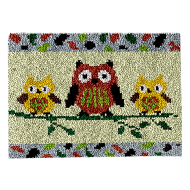 AMERTEER DIY Hook Kits Rug Printed Cushion for Carpet Embroidery Handwerken (4)