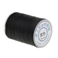 thumbnail image 1 of 1 Piece 150D Waxed Polyester Braided Flat Thread For Sewing Leather Crafts - Black, as described, 1 of 8