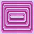 thumbnail image 1 of Ahgly Company Machine Washable Indoor Square Transitional Neon Pink Area Rugs, 4' Square, 1 of 7