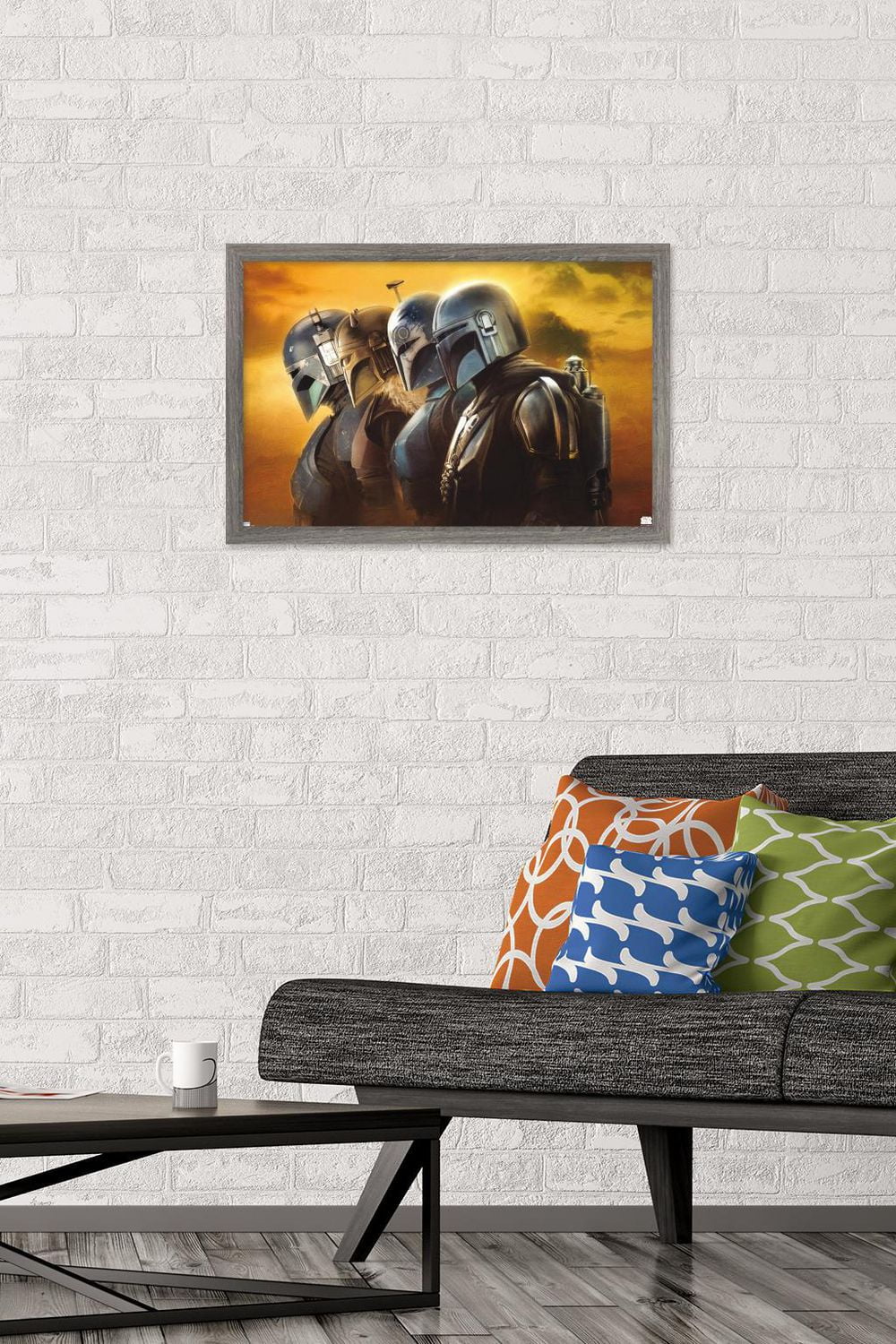 Star Wars: The Mandalorian Season 3 - Helmets Wall Poster, 22.375" x 34"