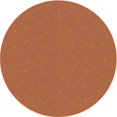 thumbnail image 1 of Ahgly Company Tapis Rond Lavable en Machine Intérieur Transitionnel Rouge Lave, 4 Pieds Rond, 1 of 7