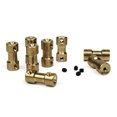 thumbnail image 4 of FlyFlise 6-6mm Brass Motor Copper Shaft Coupling Coupler Connector Sleeve, 4 of 8