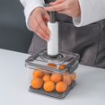 thumbnail image 2 of pstuiky Vacuum Sealed Food Storage Container 1-Piece Set with Timer Lock & Hand Pump for Freshness, Freezing, & Microwaves, 2 of 8