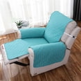thumbnail image 4 of Sofa Cover for Recliner and Sofa - Knit Pure Color Full Coverage Pet Friendly All Season Functional Lounger Pad, 4 of 7