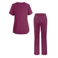 thumbnail image 2 of Adar Uniforms Women's Scrub Set - Enhanced V-Neck Top/Multi Pocket Pants, 2 of 7