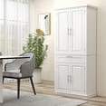 thumbnail image 2 of HOMCOM 72" Kitchen Pantry Storage Cabinet with Drawer, Adjustable Shelves, 2 of 10