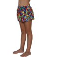 thumbnail image 2 of Up Past 8 Girl's Boxer Shorts Plush Pajama Bottoms Fun Shorts, 2 of 4