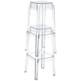 thumbnail image 4 of Compamia Fox Tabouret de Bar de Patio en Polycarbonate de 30 Pouces en Gris Transparent, 4 of 4