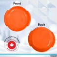 thumbnail image 3 of Superio Traîneau Rond en Forme de Soucoupe de Neige, 24 Pouces Orange (Lot de 2), 3 of 5