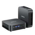 thumbnail image 1 of NIPOGI Mini PC K1 AMD Ryzen Embedded R2544 16 Go DDR4 512 Go SSD 4K Triple Affichage Windows 11 Pro Noir, 1 of 9
