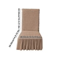 thumbnail image 3 of TopLLC Throw Blanket, Throw Blanket for Couch Removable And Washable Chair Cover Easy To Install And Clean Stretch Chair Cover Suitable For Home Kitchen Banquet Hotel Chair Cover Chairs Cover, 3 of 6