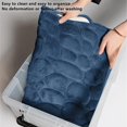thumbnail image 2 of Super Water Absorbent Memory Foam Bath Mat Cobblestone Bathroom Rugs Machine Washable Bath Rugs 16 x 24 inch, 2 of 9