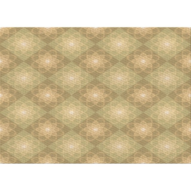 Ahgly Company Machine Washable Indoor Rectangle Transitional Cinnamon Brown Area Rugs, 2' x 3'