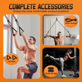 thumbnail image 1 of Bandes de Résistance avec Poignées, Ensemble de Bandes d'Exercice Bandes de Résistance pour Hommes et Femmes, Bandes d'Entraînement Extensibles, 1 of 5
