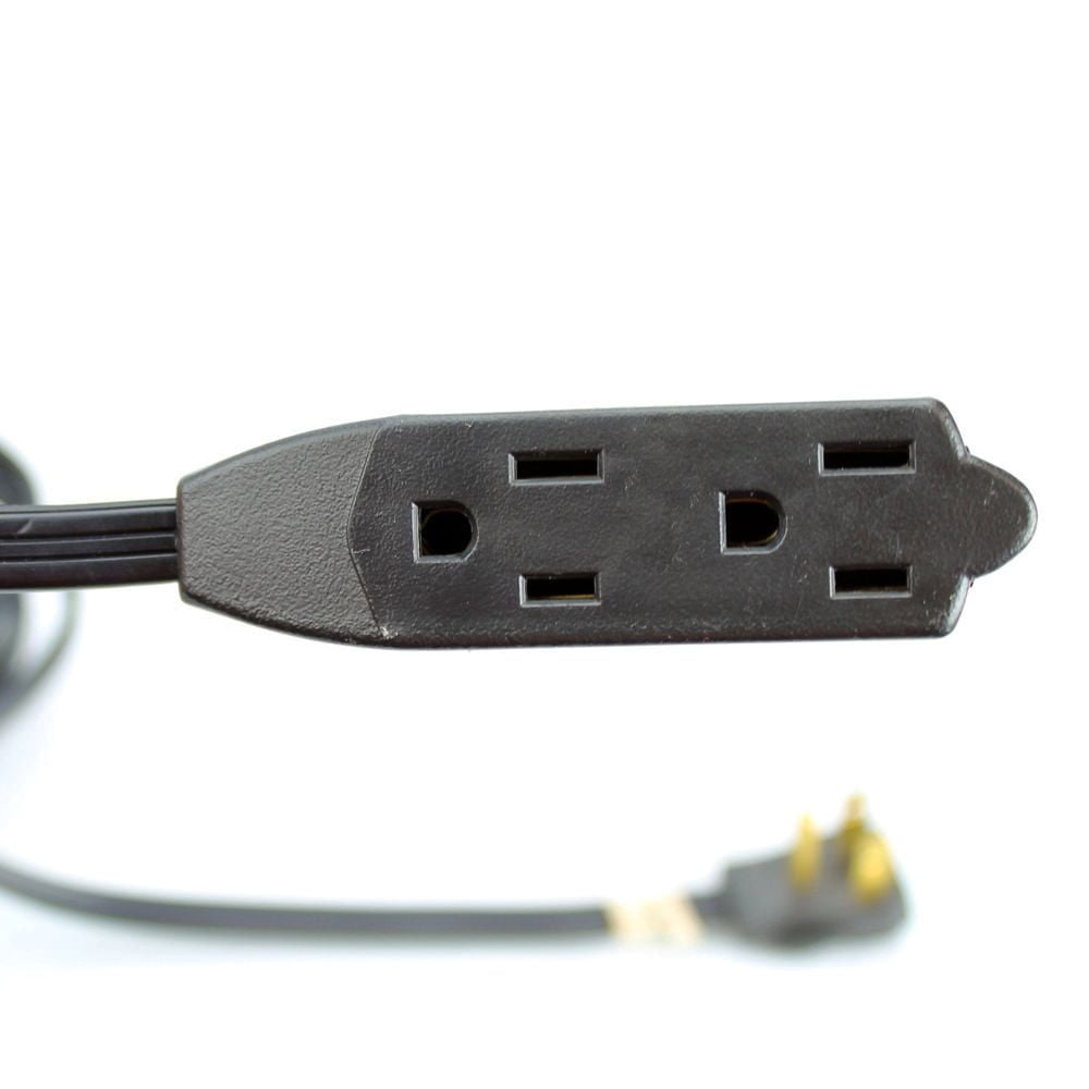BlueDiamond 3-Outlet, 3-Prong Flat Extension Cord 16 AWG, 15ft
