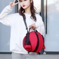 thumbnail image 3 of Dalazy Basketball Backpack Adjustable Strap Football Bag Training Pocket Oxford Cloth Soccer Water Bottle Compartment Knapsack Red, 3 of 8