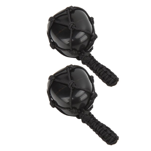Stone Hanging Ornament, Widely Used Bring Calmness Hanging Ornament For Office For Car For Keychain Obsidian