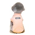 thumbnail image 2 of CBFFDC Pet T-shirt Pet Shirt Round Neck Exquisite Hemming Simple Style Soft Summer Sleeveless Top, 2 of 7