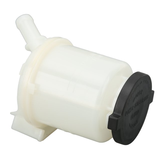 Car Power Steering Pump Oil Pot, Perfect Match White Power Steering Pump Reservoir Scratch Resistant Shockproof For Vehicle