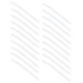 thumbnail image 2 of Plastic Spiral Binding Spines, 0.43in Inner Diameter Spiral Binding Coils ABS  For Work White, 2 of 8