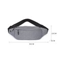 thumbnail image 3 of Sac Banane Élégant pour Hommes Femmes Ceinture Réglable Course Cyclisme Voyage Sports Décontracté Usage Quotidien, 3 of 8