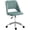 Green, variant on Vinsetto Armless Office Chair Swivel Computer Desk Chair, Blue