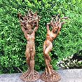 thumbnail image 4 of Figurine de Statue de Jardin en Résine, Sculpture Extérieure Finie à la Main avec une Image Vive, Résistante aux Intempéries, Parfaite pour le Jardin Ou la Décoration Intérieure, 4 of 7