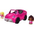 thumbnail image 1 of Fisher Price Little People Barbie Convertible Vehicle and Figure Set - Sounds Only Version, 1 of 6