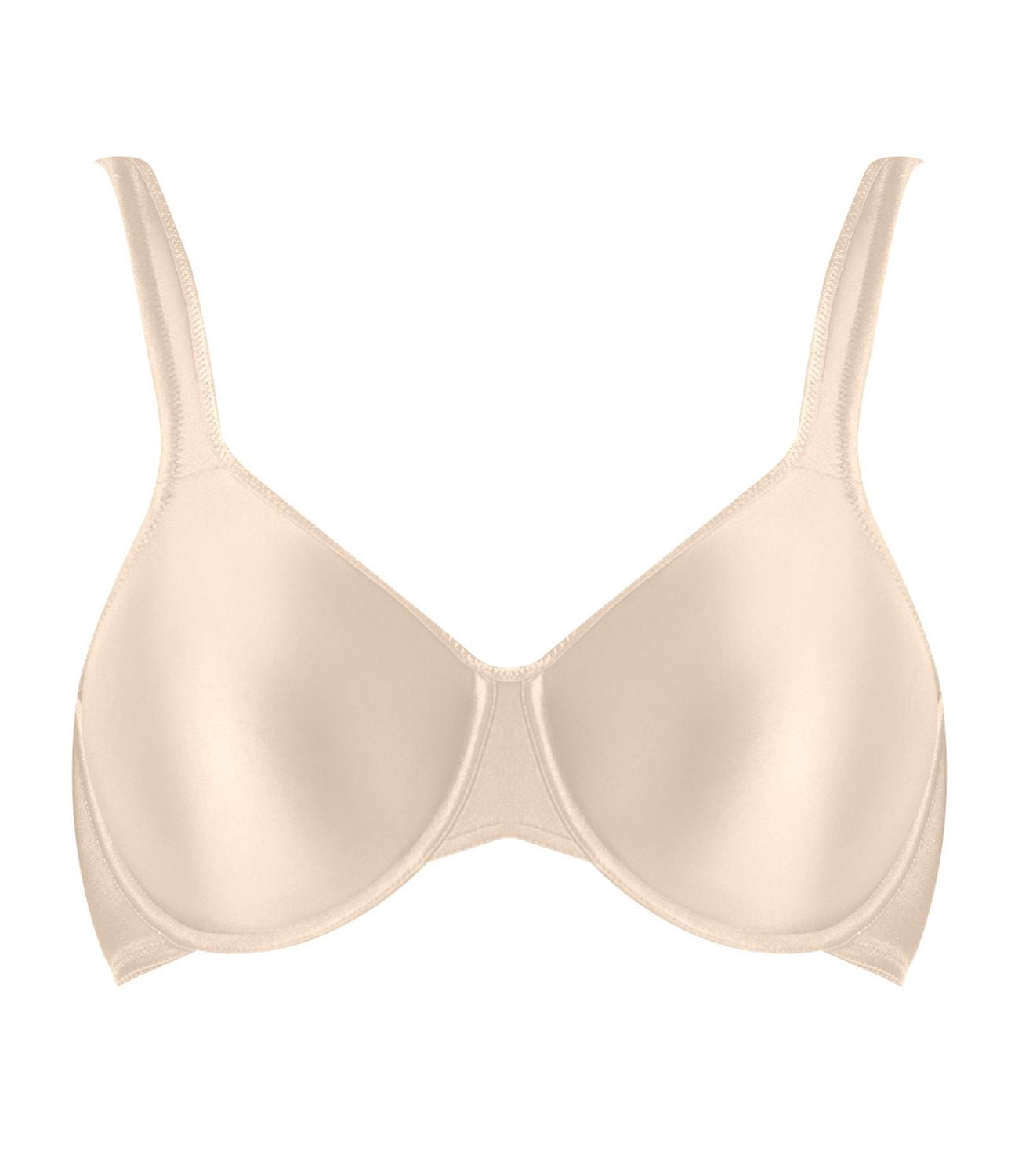 Exquisite Form #9675123 FULLY Full-Support T-Shirt Bra, Seamless Cups, Stretch Satin