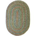 thumbnail image 1 of Rhody Rug Sophia Oval Braided Indoor-Outdoor Rug, Moss Green, 4 x 6 ft., 1 of 4