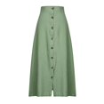 thumbnail image 1 of Ketyyh-chn99 Robes d'Été pour Femmes Grande Taille Robe Élégante pour Femme Robe Droite Unie pour Vacances Robe à Enfiler Robe de Plage Vert,P, 1 of 4