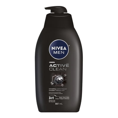 NIVEA MEN Active Clean Body Wash
