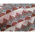 thumbnail image 4 of oneOone Silk Tabby Fabric Leaves & Floral Block Print Sewing Fabric BTY 42 Inch Wide, 4 of 4