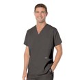 thumbnail image 1 of Landau Essentials Men's Classic Fit V-Neck Five Pocket Scrub Top, Style 7489, 1 of 1