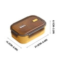 thumbnail image 2 of Dvkptbk Lunch Box Stainless Steel Insulated Lunch Box for Office Workers Large Capacity Lunch Box Student Compartment Lunch Tray Camping Essentials, 2 of 2