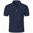 thumbnail image 3 of asjyhkr Golf Shirts for Men Quick drying Performance Short Sleeve Moisture-Wicking Workout Collared Shirts, 3 of 5
