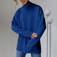 thumbnail image 1 of Dvkptbk Chandails pour Femmes Mode Féminine Tenue Décontractée Manches Longues Col Rond Chandail Vêtements en Liquidation, 1 of 7