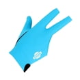 thumbnail image 1 of MagiDeal 3-Finger Elastic Right Hand Snooker Pool Billiards Glove Blue, 1 of 8