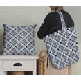 thumbnail image 5 of Soimoi Moss Georgette Fabric Diagonal Check Print Fabric by The Yard 42 Inch Wide, 5 of 5